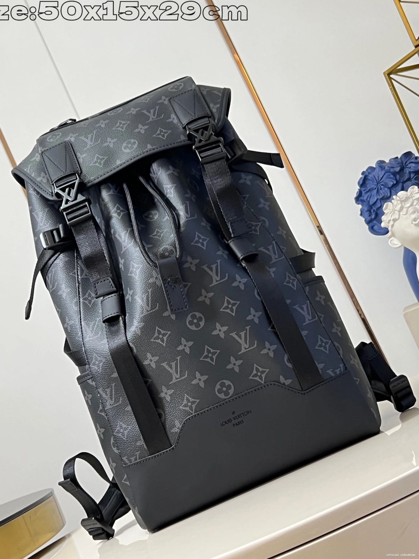 Official oldcobbler Getaway Louis Vuitton Backpack-29*50*15CM 0727